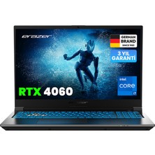 Erazer Deputy P60I MD62749 Intel Core i7 13620H 16GB 1TB SSD RTX4060 Freedos 15.6" FHD 144Hz Taşınabilir Bilgisayar