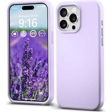 Iphone 14 Pro Max Uyumlu Içi Kadife Lansman Silikon Kılıf
