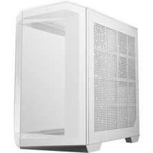 MSI MAG PANO 100R PZ WHITE Temperli Cam 3x120mm 1x120mm ARGB Fan ATX Beyaz Panoramik Gaming Bilgisayar Kasası