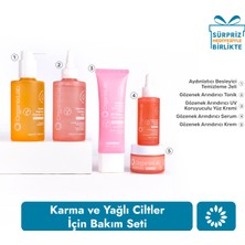 Organixlab Karma ve Yağlı Ciltler Bakım Seti I Bha C Vitamini Niasinamid Çay Ağacı I 5'li Set