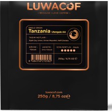 Luwacof Tanzania Utengule Aa Yöresel Kahve 250 gr