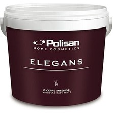 Polisan Elegans Yarı Mat Açık Fildişi - 2,5 L