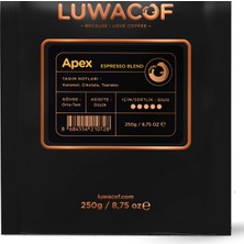 Luwacof Apex Espresso Blend Kahve 250 gr