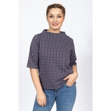 Opus Bayan O Yaka K.kol Sweat 24K Ptk Mavi Kahve