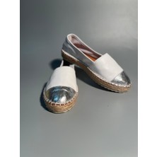 Noble Shoes Hakiki Deri Espadril Babet