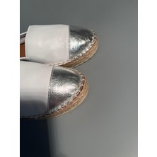 Noble Shoes Hakiki Deri Espadril Babet