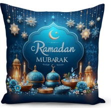 Bertille Home Ramazan Serisi Çift Tarafı Dijital Baskılı Kırlent Kılıfı