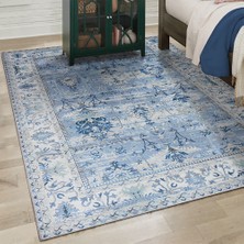 Marsa Dijital Baskı Şönil Dokuma Taban Halı Yıkanabilir Kilim Yolluk Salon Halısı