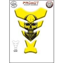 Poyraz Motorsiklet 3D Üniversal Tank Pad  055