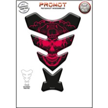 Poyraz Motorsiklet 3D Üniversal Tank Pad  059