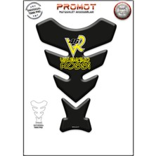 Poyraz Motorsiklet 3D Üniversal Tank Pad  091