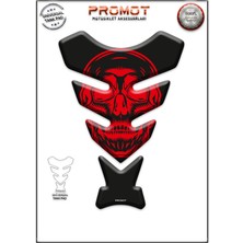 Poyraz Motorsiklet 3D Üniversal Tank Pad  021