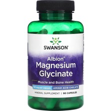 SWANSON  Magnezyum Glisinat, 133 Mg, 90 Kapsül  USA
