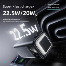 Xira 50.000 mAh 22.5W Hızlı Şarj Powerbank El Feneri Özellikli Usb, Micro, Usb-C, Lightning Girişli