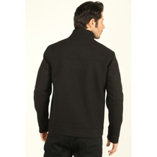 Brango Erkek Giyim Kaşe Kaban - Brango - 71147- Siyah - 50