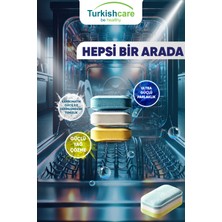 Turkishcare Hepsi 1 Arada 40 Lı Bulaşık Makinası Tableti x 4 Paket (160 Tablet)