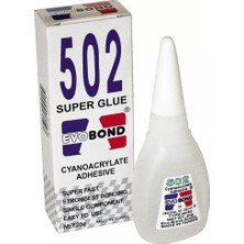 Evobond 502 Süper Hızlı Japon Yapıştırıcı (20 Gr)