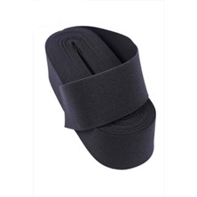 Yassı Lastik Bel Paça Lastiği Siyah Genişlik 4 cm  10 Metre
