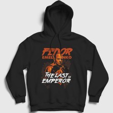 Presmono Unisex Siyah Emperor Ufc Mma Fedor Emelianenko Kapüşonlu Sweatshirt
