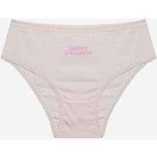 Kız Çocuk Happy Balloons 3lü Çok Renkli Slip Külot