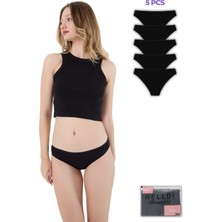Siera Kadın Bikini Slip 5'li Set