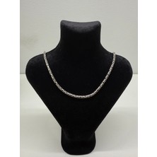 Kural Jewelry 3.2 mm Kral Yuvarlak 925 Ayar Gümüş Kolye Erkek