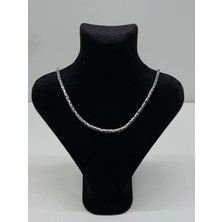 Kural Jewelry 3.2 mm Kral Yuvarlak 925 Ayar Gümüş Kolye Erkek