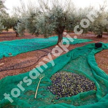 Torsan Zeytin Toplama Filesi – Sergenlik – Yüzde 75 Lik Yeşil – Tüm Ebatlar - 5 Metre x 8 Metre