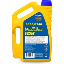 GOODYEAR FUEL MAX 5W30-PARTİKÜL 4 LİTRE MOTOR YAĞI