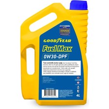GOODYEAR FUEL MAX 0W30 PARTİKÜLLÜ 4 LİTRE MOTOR YAĞI