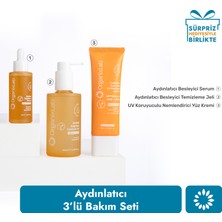 Organixlab Aydınlatıcı Cilt Bakım Seti I C Vitamini Niasinamid Ferulik Asit I 3'lü Set