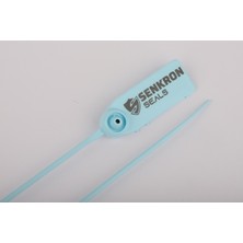 Senkron Seals Plastik Kayış Mühür Plastik Güvenlik Mühürü Metal Klipsli Güvenlik Mühürü - 500 mm / 100 Adet