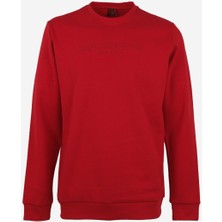 Samsunspor Baskılı Bisiklet Yaka Sweat