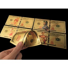 Gold Banknote Winnie The Pooh (Ayı Winnie) 24K Altın Kaplama 5 Li Set