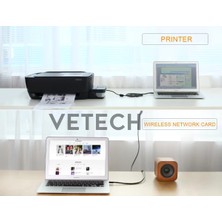 Vetech 1.5mt USB Uzatma Kablosu Yazıcı / USB Bellek / Kablo USB Uzatıcı