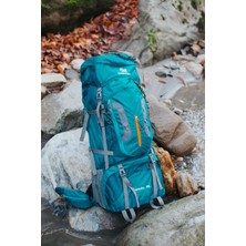 Raikou Ultra Dayanıklı Su Geçirmez Trekking Çantası – Ergonomik Tasarım, 80L Kapasite-Yeşil