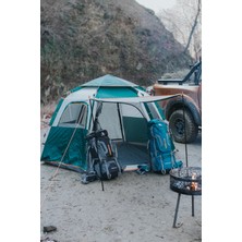 Kuara Aksesuar Ultra Dayanıklı Su Geçirmez Trekking Çantası – Ergonomik Tasarım, 80L Kapasite-Siyah