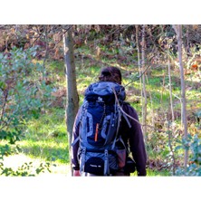 Kuara Aksesuar Ultra Dayanıklı Su Geçirmez Trekking Çantası – Ergonomik Tasarım, 80L Kapasite-Siyah