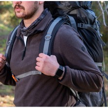 Kuara Aksesuar Ultra Dayanıklı Su Geçirmez Trekking Çantası – Ergonomik Tasarım, 80L Kapasite-Siyah