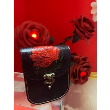 Nobleıstıque Tarz Moda Şık Kaliteli Hakiki Deri Kullanışlı Kadın Omuz Çanta - El Yapımı Tasarım Trend