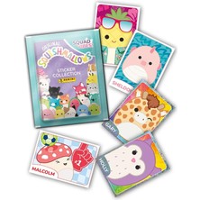 Toyfest Panini Squishmallows Sticker Çıkartma - 1 Paket ( 10 Adet Sticker )
