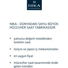 Nika Bıcolor Kadın Kol Saati 1390.2.39.47H