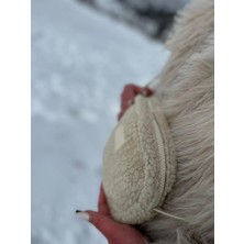 Tasarım Bej Peluş Çanta