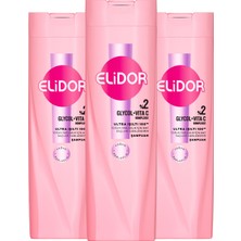 Elidor Saç Bakım Şampuanı Ultra Işıltı Yoğun Parlaklık 400 ml X3