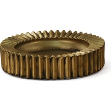 Küllük Gümüş Eskitme Kül Tablası Dekoratif Küllük Model 5