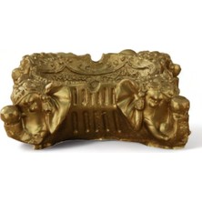 Küllük Siyah Kül Tablası Dekoratif Küllük Model 6