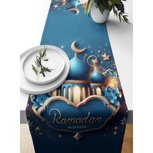 Bertille Home Ramazan Serisi 140 x 40  cm  Dijital Baskılı Runner (Ramadan)