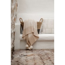 Frame %100 Pamuk Koltuk Şalı Bej 130x170