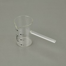 Ckc Bambu Tabaklı 2'li Cezve ve Fincan Takımı - Şeffaf