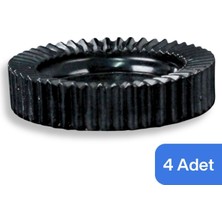 Küllük Altın Kül Tablası Dekoratif Küllük 4 Adet Model 5